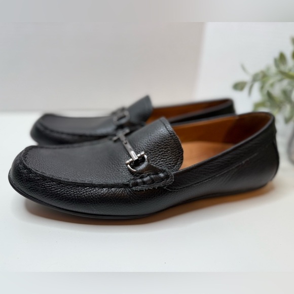 Vionic Men\'s Black Leather 556 Mason Comfort Classic Loafers Driving Shoes 11M main image 13